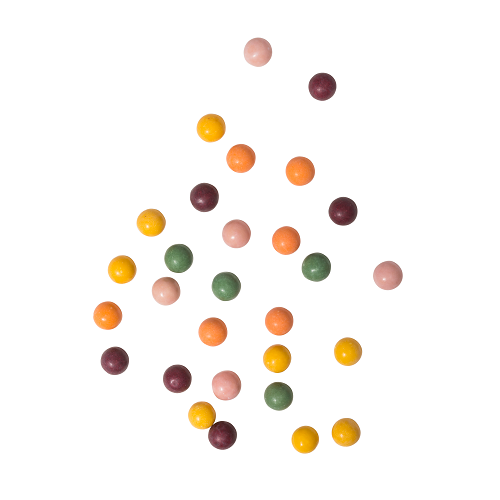 Tree Hugger Bulk Unwrapped Bubble Gum Citrus Berry 16mm 20 LB- ITEM 400150 image 0
