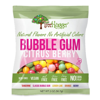 Tree Hugger Bubble Gum Citrus Berry 2 OZ Bag- ITEM 400151 (12 Bags) image 0